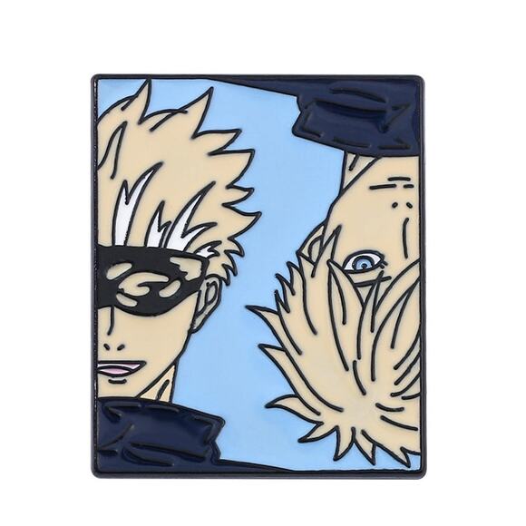 Jujutsu Kaisen Satoru Gojo Anime Manga Comic Enamel Pins 76 - Picture 1 of 3